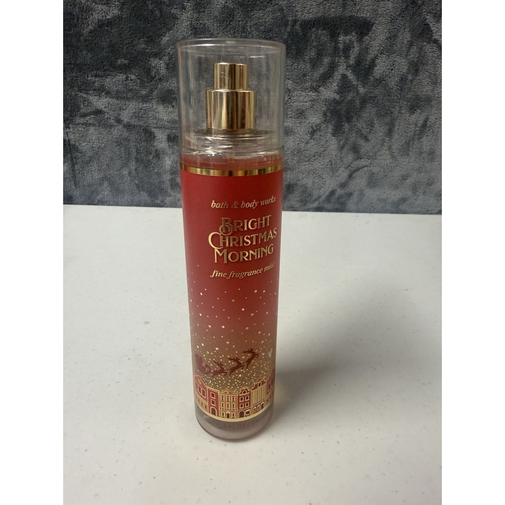 BATH & BODY WORKS BRIGHT CHRISTMAS MORNING FINE FRAGRANCE MIST SPRAY 8oz NEW